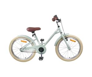 vidaXL Bicicleta infantil de 20 pulgadas para niños de 6 a 11 años, verde claro, aventura urbana, prueba nuevos aperitivos, arquitectura moderna y caminos secretos para exploradores y amantes de la