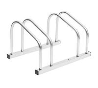 vidaXL Bicicletero para 2 Bicicletas Acero galvanizado, portabicicletas, Soporte para Bicicletas, portabicicletas, almacenaje para Bicicletas
