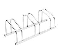 vidaXL Bicicletero para 3 Bicicletas Acero galvanizado, portabicicletas, Soporte para Bicicletas, portabicicletas, almacenaje para Bicicletas