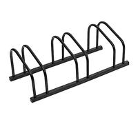 vidaXL Bicicletero para 3 bicicletas acero negro, portabicicletas, soporte para bicicletas, portabicicletas, almacenaje para bicicletas