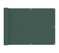 vidaXL - Biombo de balcón (75 x 200 cm, revestimiento de poliuretano Oxford aluminio, solución de sombra moderna a rayones, resistente a los rayos UV, al agua, duradero, para espacios exteriores