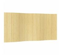 vidaXL Biombo Divisor de bambú Color Natural Claro 165x400 cm, Separador de ambientes, biombo Divisor, Separador de habitación