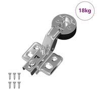 vidaXL Bisagra 123 pcs Plateado 0 Hierro, Diseño de cocina: estilos modernos únicos, características que inspiran una estética diferente en espacios culinarios y funcionales