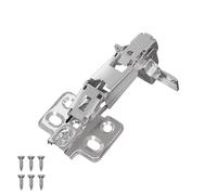 vidaXL Bisagra 126 pcs Níquel 139 x 64,1 x 10 mm Hierro, Bisagra moderna, hardware de hierro resistente, cabinet versátil, acabado niquelado para todo tipo de muebles