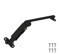 vidaXL Bisagra de soporte para tapa 12 pcs Negro 192 x 32 x 50 mm, Garaje, Rectangular, Moderno, Diseño Innovador, Líneas Elegantes, Espacio Funcional, Almacenamiento Estiloso, Durabilidad y Funciona