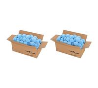 vidaXL Bolas de Filtro de Piscina Antibacterias, Bolas Filtrantes para Agua, Depuradoras de Piscina, Filtros Reutilizables, Azul 1400 g Polietileno