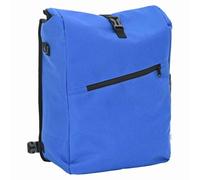 vidaXL Bolsa de Bicicleta Azul 33 x 16 x 60 cm Poliéster, Almacenamiento Moderno para Bici, Bolsa portátil, Pack Urbano, Equipo Necesario para Aventuras y Ciclismo
