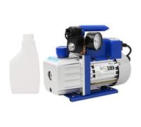 vidaXL Bomba de vacío de una etapa para aire acondicionado con manómetro 71 L/min