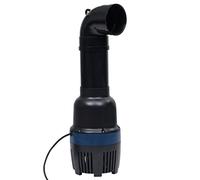 vidaXL Bomba para Estanque Flujo Jardín Patio contra Partículas Impurezas Circulación de Agua Funcionamiento Continuo 26000 L/h 135 W