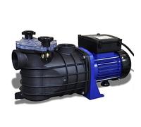 vidaXL Bomba Piscina Eléctrica 500W Azul Bomba Agua Estanque Sauna SPA