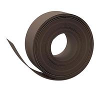 vidaXL Bordura de Jardín, Bordura Flexible, Rollo de Borde, Bordura para Césped Parterre Sendero Estanque, Polietileno Marrón 10 m 20 cm