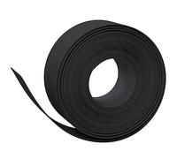 vidaXL Bordura de jardín Polietileno Negro 10 m 20 cm