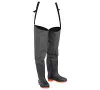 vidaXL Botas Altas de Agua de Pesca Verde Oscuro Talla 44