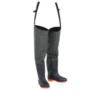 vidaXL Botas Altas de Agua de Pesca Verde Oscuro Talla 45