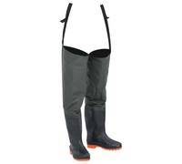 vidaXL Botas Altas de Agua de Pesca Verde Oscuro Talla 46