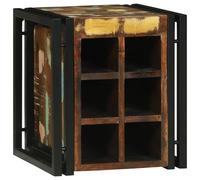 vidaXL Botellero 34.5x35x39 cm Madera Reciclada