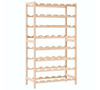 vidaXL Botellero de Madera de Cedro 57,5x28x102 cm Vinoteca Bodega Cocina Casa