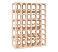 Vidaxl botellero madera maciza de pino 70x33x94 cm