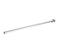 vidaXL Brazo de Soporte para Mampara de Ducha Pared Barra Telescópica para Colocar Paneles de Puerta de Ducha 70-120 cm Acero Inoxidable