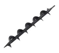 vidaXL Broca de Taladro de Acero 75x600mm Accesorios Universales Herramientas Adecuado para Portabrocas Estándar Compatible Tareas de Perforación