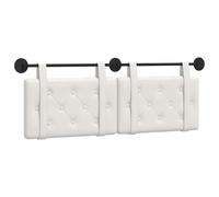 vidaXL Cabecera Colgante 150 x 55 x 5 cm Cuero sintético, Cabecero Moderno para Dormitorio, cabecero montado en la Pared Rectangular, Respaldo tapizado, diseño Minimalista, ahorrador de Espacio elega