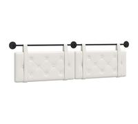 vidaXL Cabecera Colgante 190 x 55 x 5 cm Cuero sintético, Cabecero Moderno para Dormitorio, cabecero montado en la Pared Rectangular, Respaldo tapizado, diseño Minimalista, ahorrador de Espacio elega