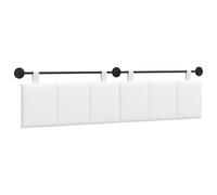 vidaXL Cabecera Colgante Montaje en la Pared 210 x 55 x 5 cm Tela, Decoración de Dormitorio, cabecero Colgante Moderno, Panel tapizado Que Ahorra Espacio, diseño Minimalista Ajustable