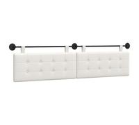 vidaXL Cabecera Colgante Montaje en la Pared Cuero sintético, Dormitorio, Rectangular, Moderno, Cabecero montado en la Pared, Diseño Que Ahorra Espacio, Decoración Elegante, Líneas limpias y Simples