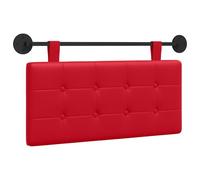 vidaXL Cabecera Colgante Montaje en la Pared Cuero sintético, Dormitorio, Rectangular, Moderno, Cabecero montado en la Pared, Diseño Que Ahorra Espacio, Decoración Elegante, Líneas limpias y Simples
