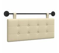 vidaXL Cabecera Colgante Montaje en la Pared Cuero sintético, Dormitorio, Rectangular, Moderno, Cabecero montado en la Pared, Diseño Que Ahorra Espacio, Decoración Elegante, Líneas limpias y Simples