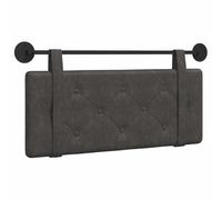 vidaXL Cabecera Colgante Montaje en la Pared Negro 100 cm PU Antiguo, Cabecero Moderno Rectangular montado en la Pared, Respaldo de Cama de Espuma Minimalista, Elegante adición Decorativa para el dor
