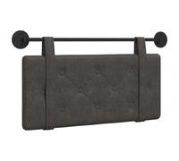 vidaXL Cabecera Colgante Montaje en la Pared Negro 90 cm PU Antiguo, Cabecero Moderno Rectangular montado en la Pared, Respaldo de Cama de Espuma Minimalista, Elegante adición Decorativa para el Dorm