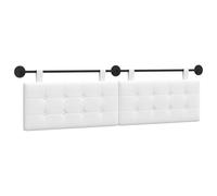 vidaXL Cabecera Colgante Montaje en la Pared Tela, Cabecero Moderno, Rectangular, Tapizado para Dormitorio, Montado En La Pared, Decoración Confortable Que Ahorra Espacio