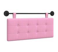 vidaXL Cabecera Colgante Montaje en la Pared Tela, Cabecero Moderno, Rectangular, Tapizado para Dormitorio, Montado En La Pared, Decoración Confortable Que Ahorra Espacio