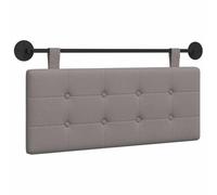 vidaXL Cabecera Colgante Montaje en la Pared Tela, Cabecero Moderno, Rectangular, Tapizado para Dormitorio, Montado En La Pared, Decoración Confortable Que Ahorra Espacio