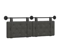 vidaXL Cabecera Colgante Negro 150 x 55 x 5 cm PU Antiguo, Cabecero Moderno Rectangular montado en la Pared, Respaldo de Cama de Espuma Minimalista, Elegante adición Decorativa para el Dormitorio