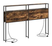 vidaXL Cabecera de Almacenamiento - La solución Moderna Que Necesitas para tu Dormitorio. Este Mueble es Elegante, Ahorra Espacio y Tiene estantes. Además, Cuenta con Puertos USB para Que Puedas carg