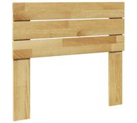 vidaXL Cabecero de Cama 90 cm Madera Maciza Roble, cabecero de Cama, cabecero de Madera, Panel de cabecero, Panel de cabecero