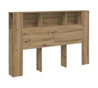 Vidaxl cabecero armario madera roble artisan 160x18,5x103,5 cm