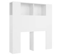 vidaXL Cabecero mueble blanco 100x18,5x104,5 cm