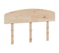 vidaXL Cabecero, Cabecera para Estructura Marco de Cama, Cabezal de Somier, Mueble para Dormitorio Hogar, Madera Maciza de Pino 120 cm