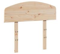 vidaXL Cabecero, Cabecera para Estructura Marco de Cama, Cabezal de Somier, Mueble para Dormitorio Hogar, Madera Maciza de Pino 90 cm