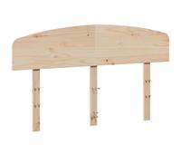 vidaXL Cabecero, Cabecera para Estructura Marco de Cama, Cabezal de Somier, Mueble para Dormitorio Hogar, Madera Maciza de Pino 140 cm