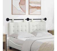 vidaXL Cabecero colgante Cuero sintético, Cabecero elegante, moderno, estilo pared, diseño flexible, decoración PVC, , respaldo , minimalista