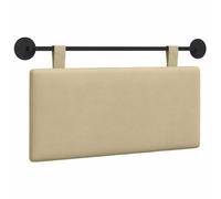 vidaXL Cabecero Colgante Tela de Pana, Cabecero de Cama Colgante Rectangular Moderno, cabecero tapizado Suave Que Ahorra Espacio, diseño Minimalista