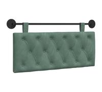 vidaXL Cabecero Colgante Verde Mar Terciopelo