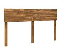 vidaXL Cabecero con Borde Natural Rostock Natural 135 cm
