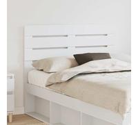 vidaXL Cabecero con cabecera 120 cm Madera contrachapada, Cabecero Moderno, Diseño Rectangular, Estructura de Madera, Mejora tu Dormitorio, Accesorio Chic