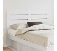 vidaXL Cabecero con cabecera 160 cm Madera contrachapada, Cabecero Moderno, Diseño Rectangular, Estructura de Madera, Mejora tu Dormitorio, Accesorio Chic