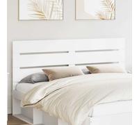 vidaXL Cabecero con cabecera 160 cm Madera de ingeniería, Diseño moderno de dormitorio, cabecero rectangular, muebles duraderos, ropa de cama para de sueño